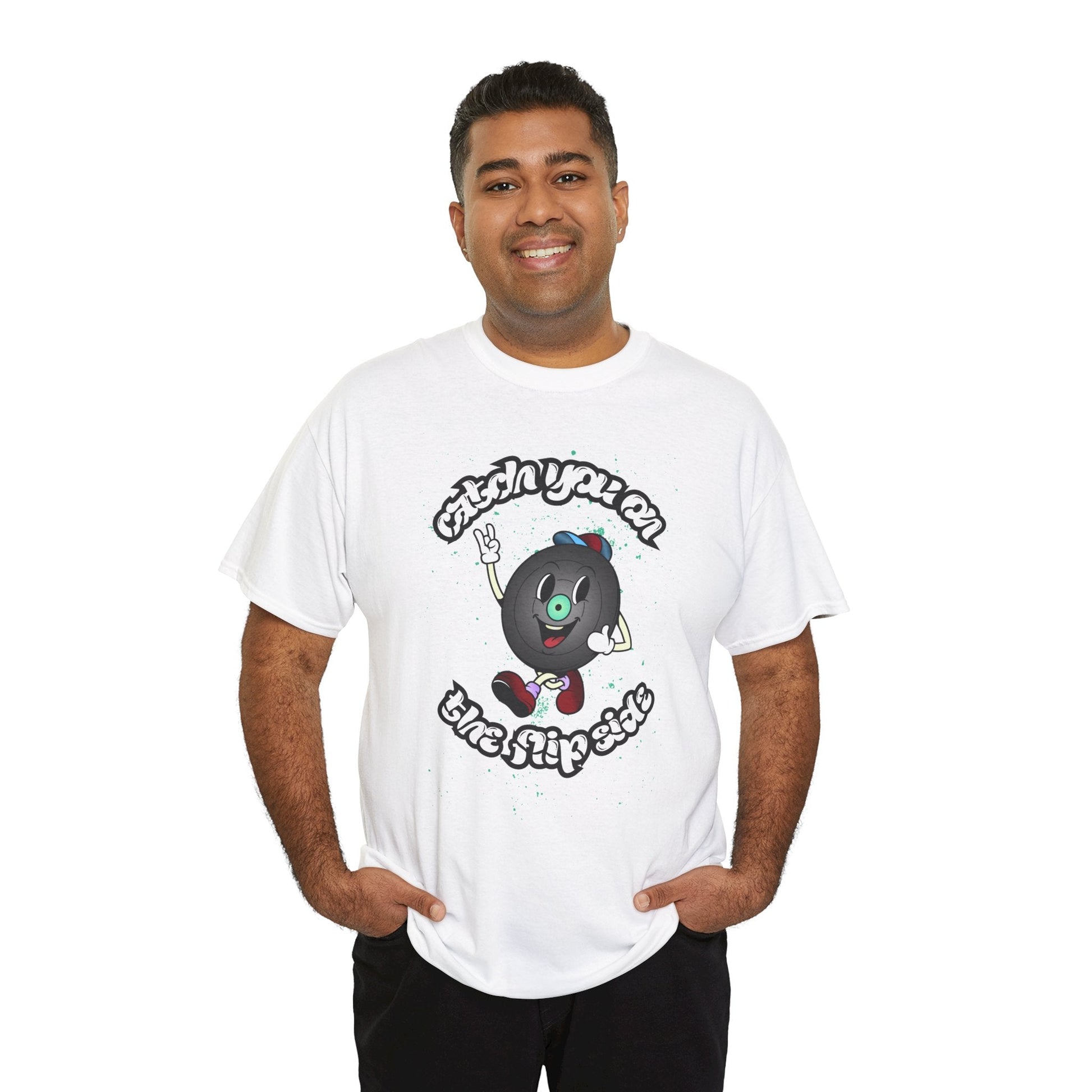 Catch You On The Flip Side Men's Vinyl T-Shirt