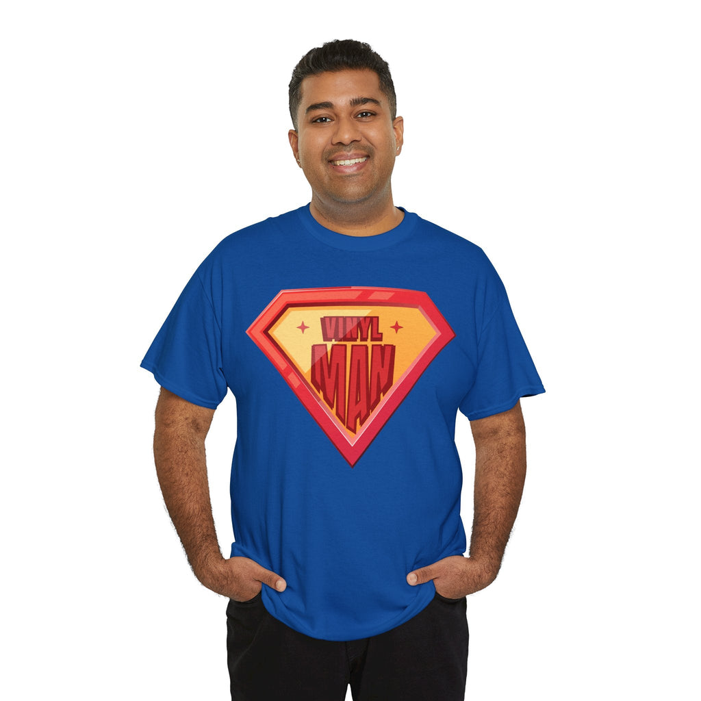 Vinyl Man Men's Superhero T-Shirt