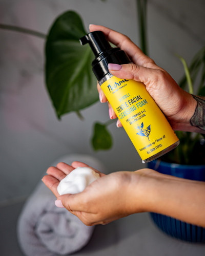 Neroli & Passion Fruit Foaming Cleanser – Hydrating & Balancing by Nurme at www.brixbailey.com