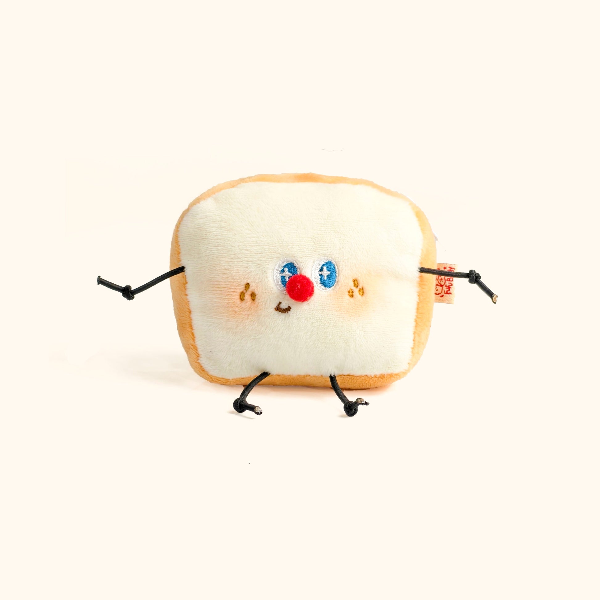 Toast AirPods Case Bag Charm Plush Toy