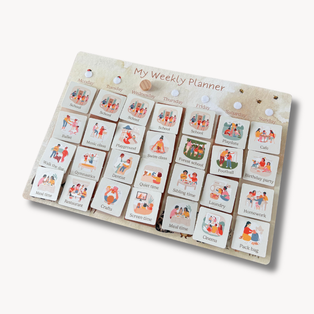 Weekly Planner for Kids A4