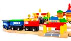 Unleash Creativity with the Ecotoys Wooden Train Set by ECOTOYS at www.brixbailey.com