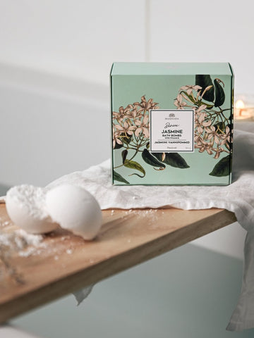 Luxury Marie Antoinette Bath Bombs – Peony & Jasmine Scented by Magrada Organic Cosmetics at www.brixbailey.com