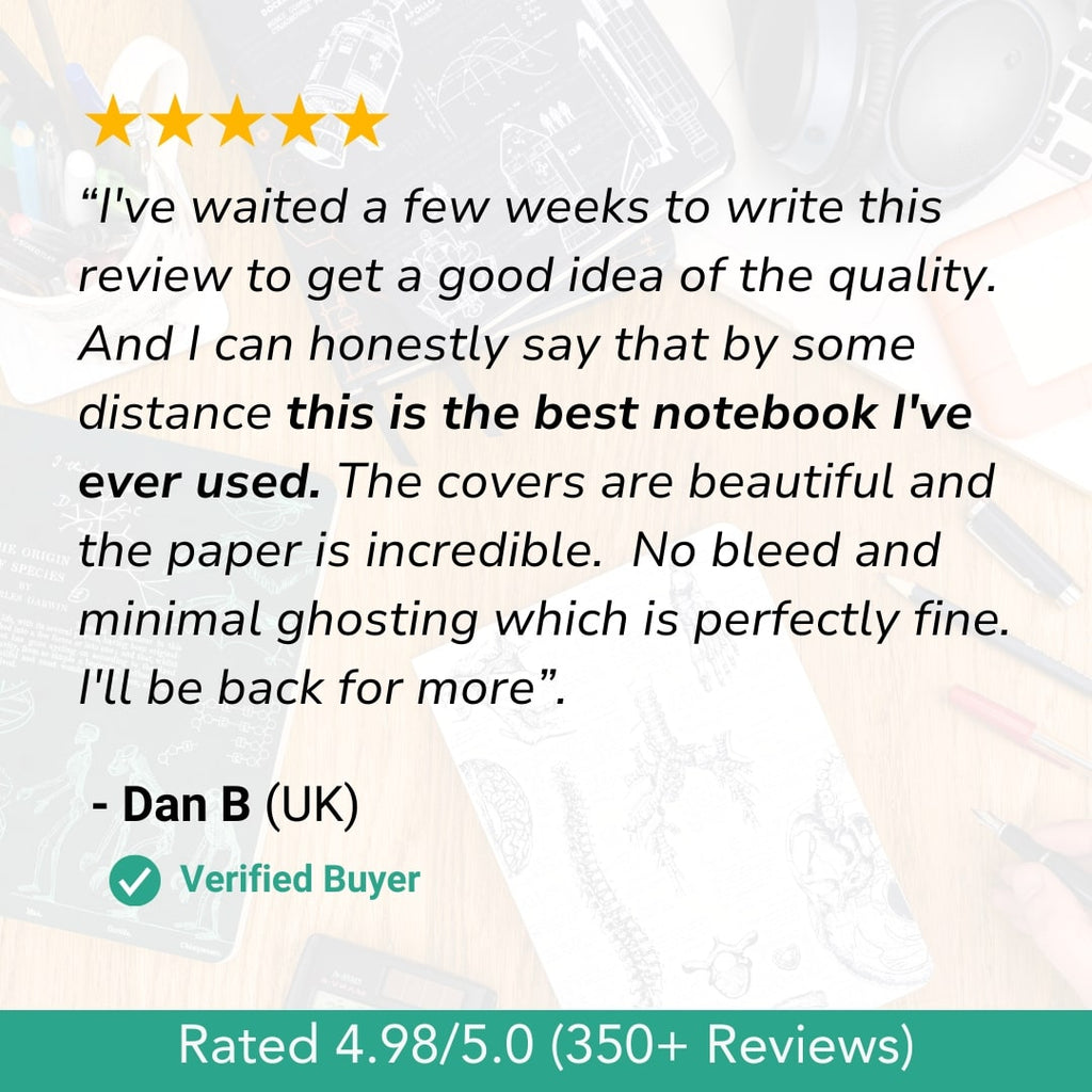 Space Exploration A5 Hardcover Notebook