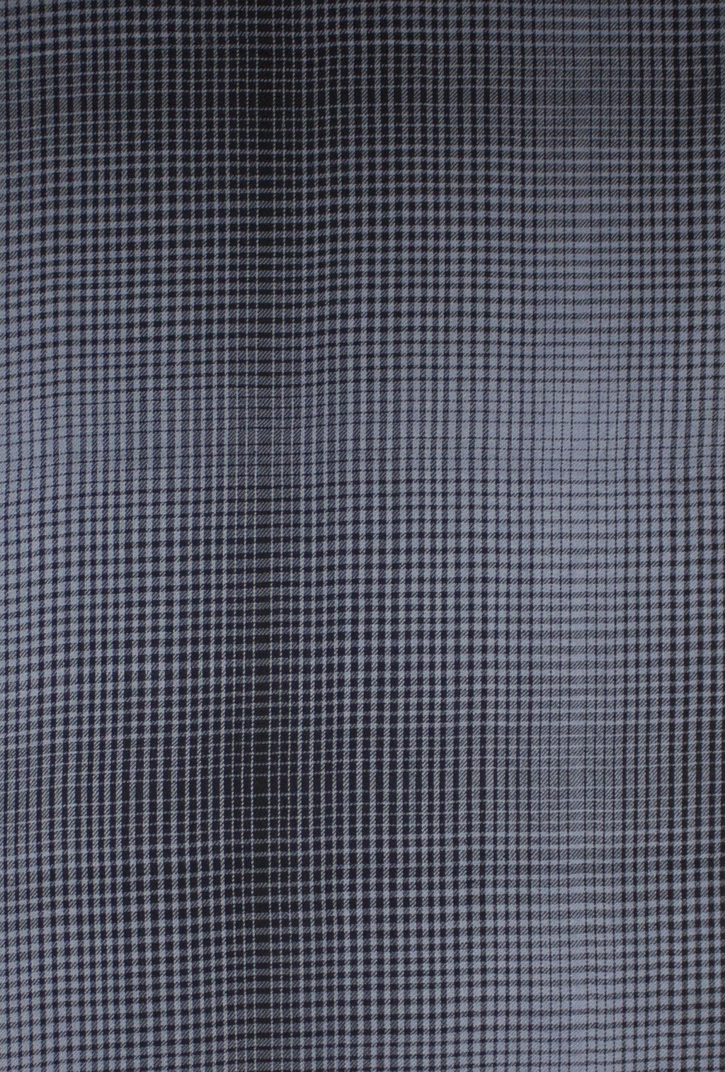 Gradient Checks Twill Weave Viscose Scarf - Grey Black