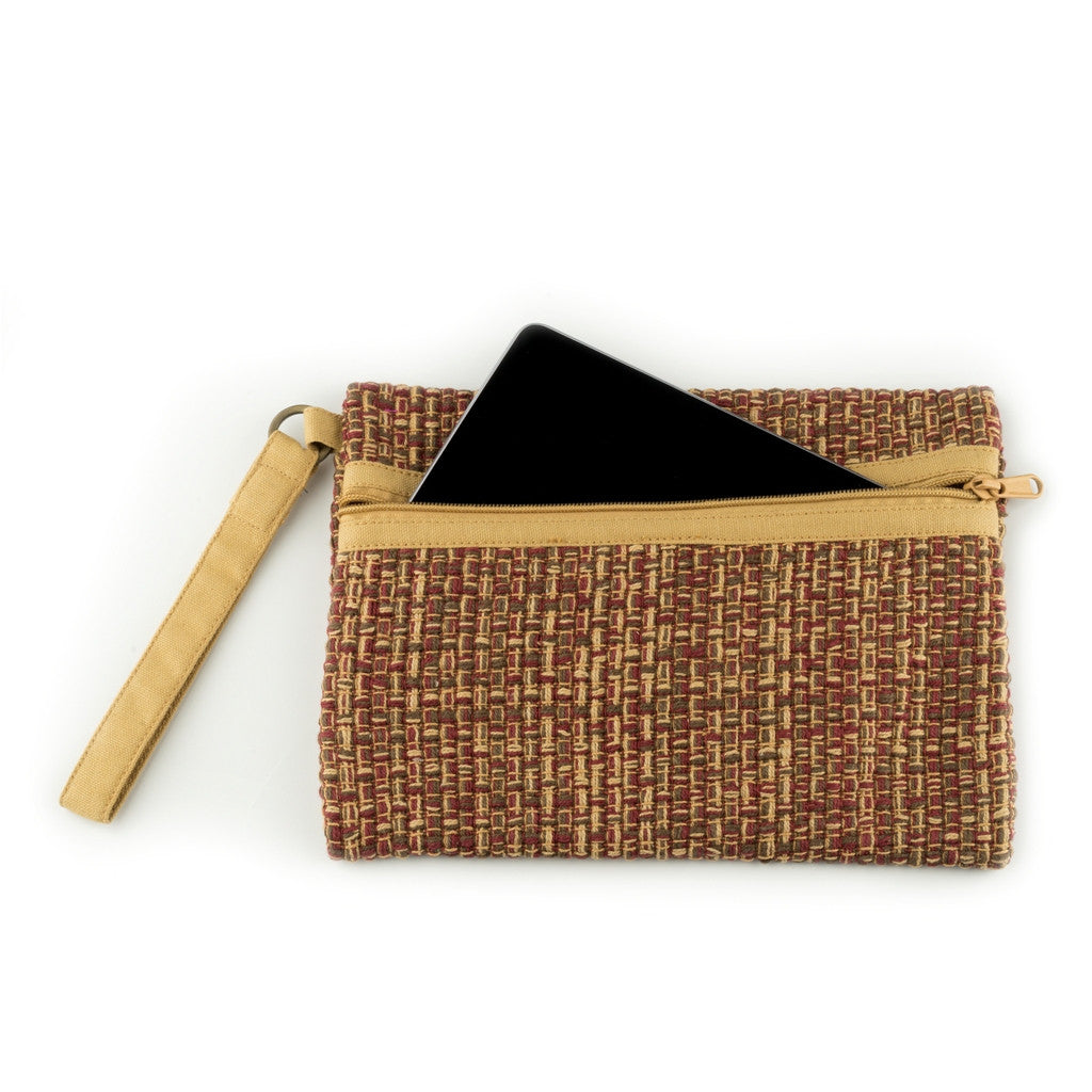 Carry Me Accessories Pouch - Red Brown