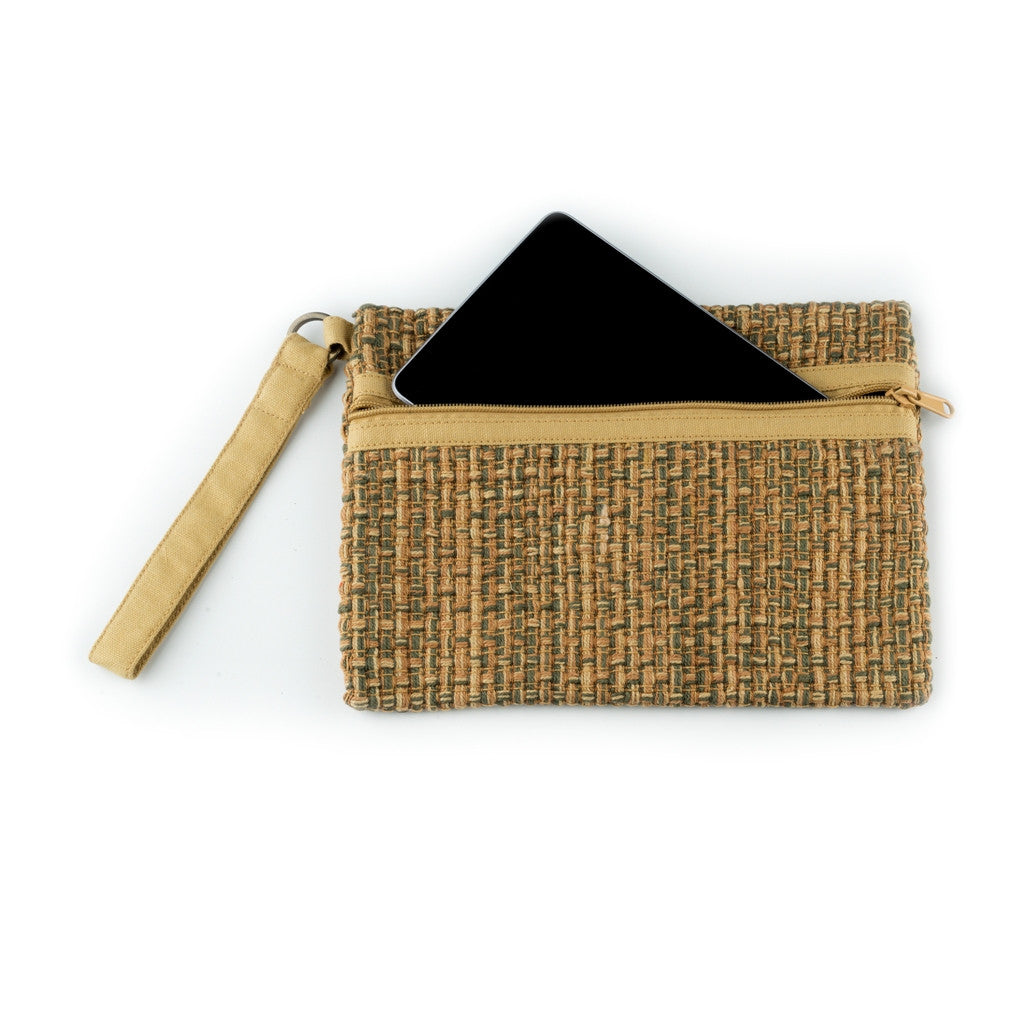 Carry Me Accessories Pouch - Green Beige