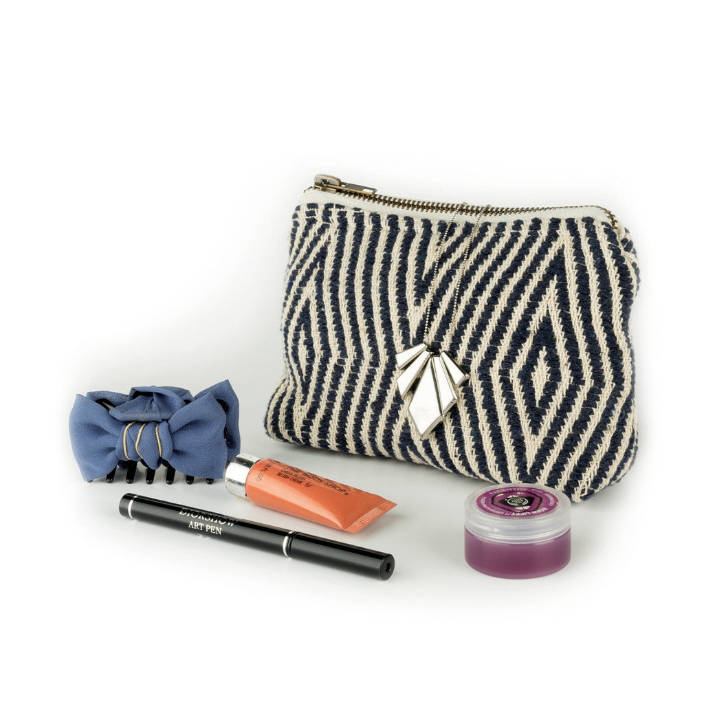 Smart Chic Wallet - Navy Diamond