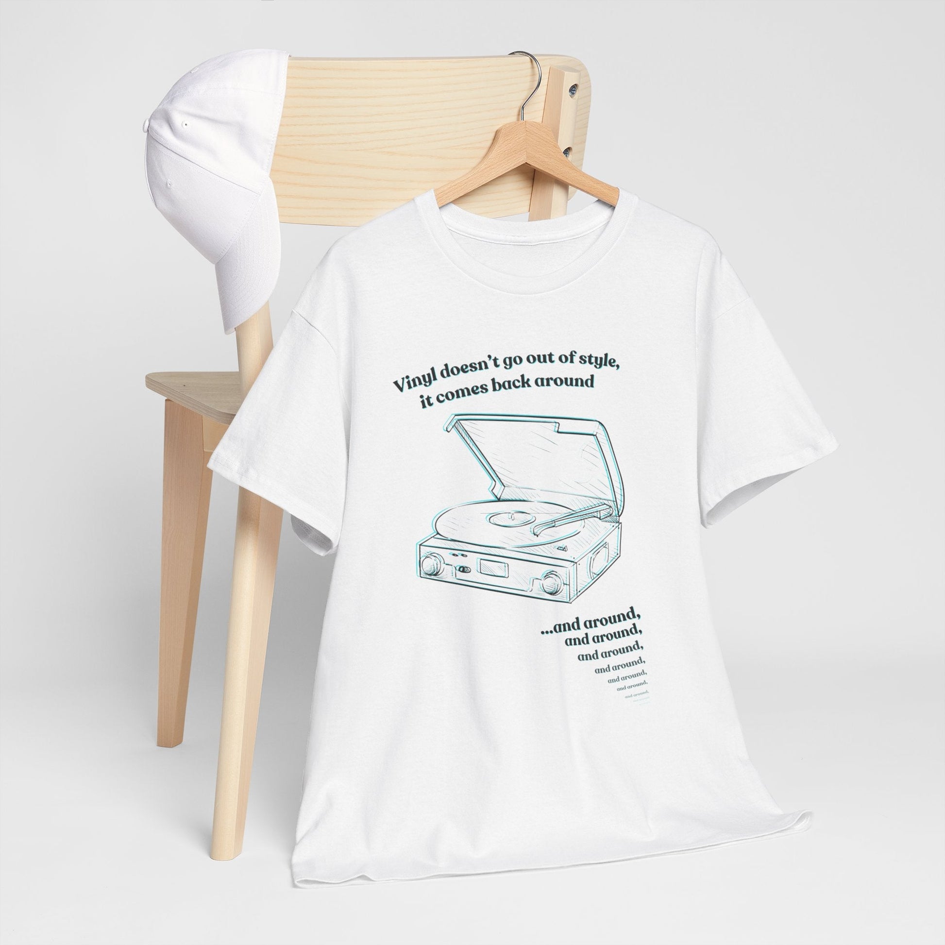 Vinyl Doesn't Go Out of Style Men's T-Shirt