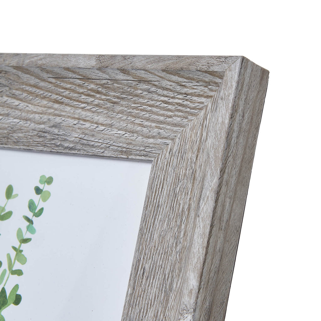 Grey washed 8x10 rustic wood photo frame with distressed finish for farmhouse decor by Sostter at brixbailey.com
