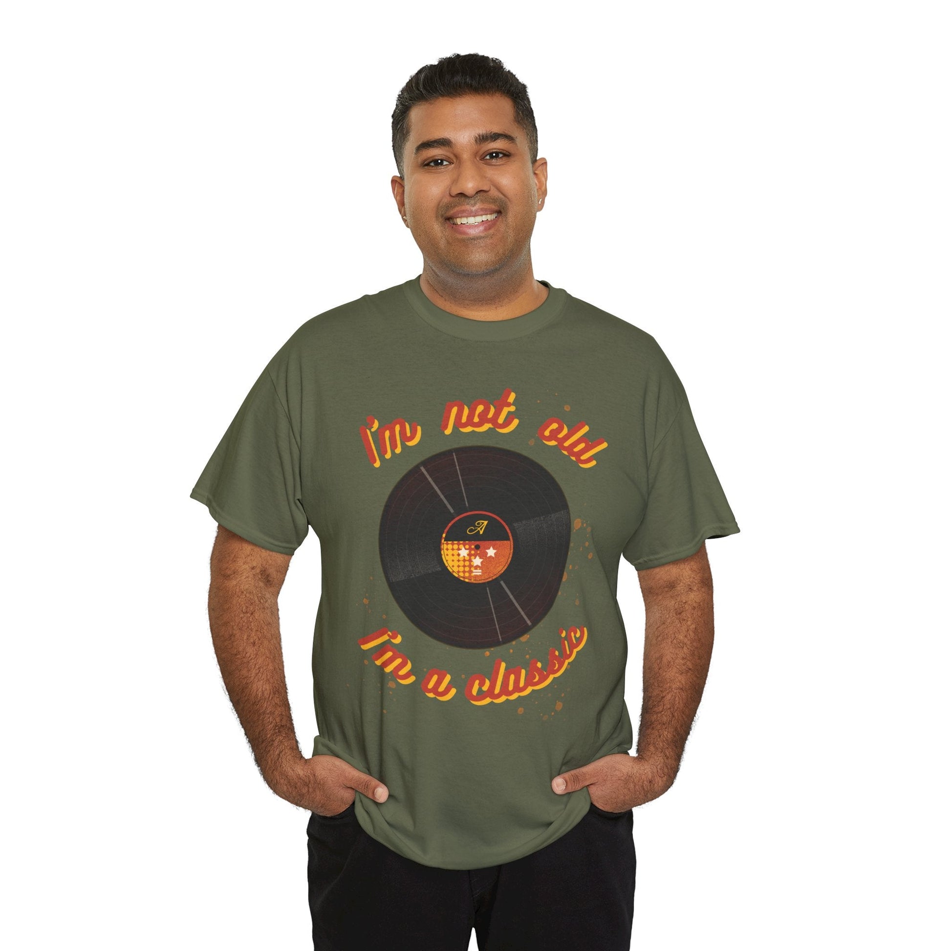 I'm Not Old I'm a Classic Men's Vinyl Record T-Shirt