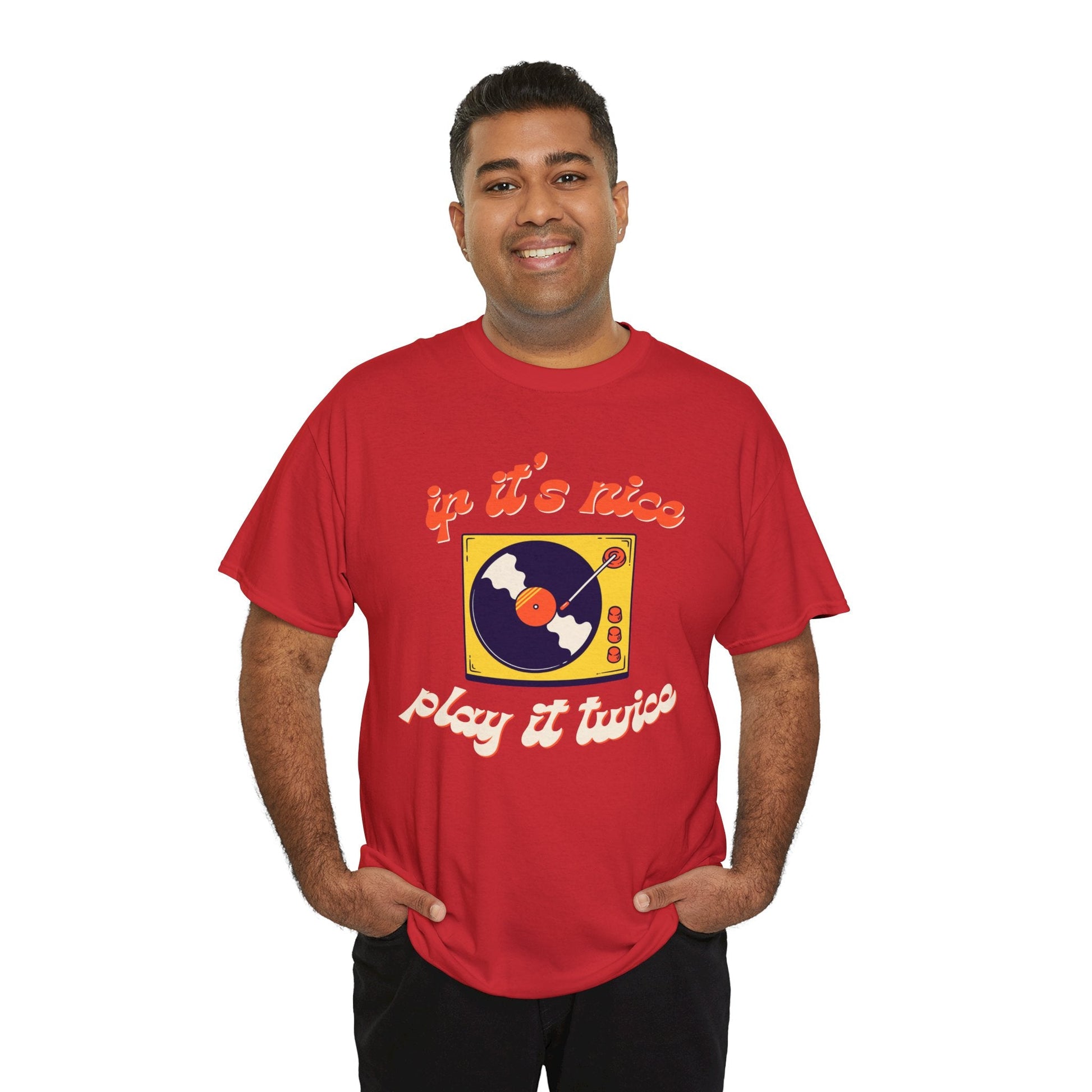 If It's Nice Play It Twice Vinyl T-Shirt