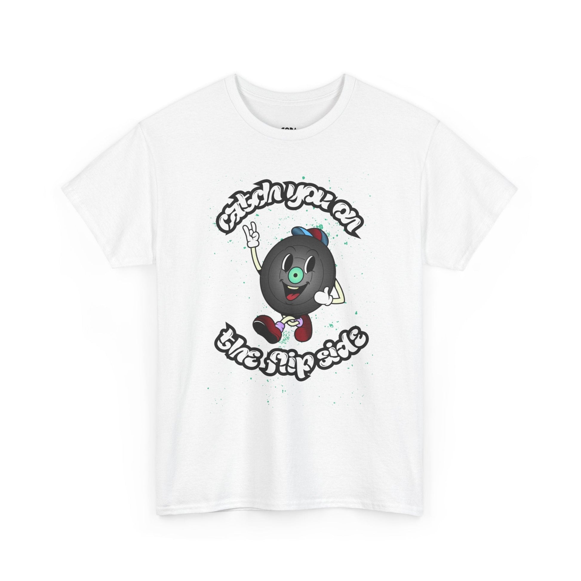 Catch You On The Flip Side Men's Vinyl T-Shirt