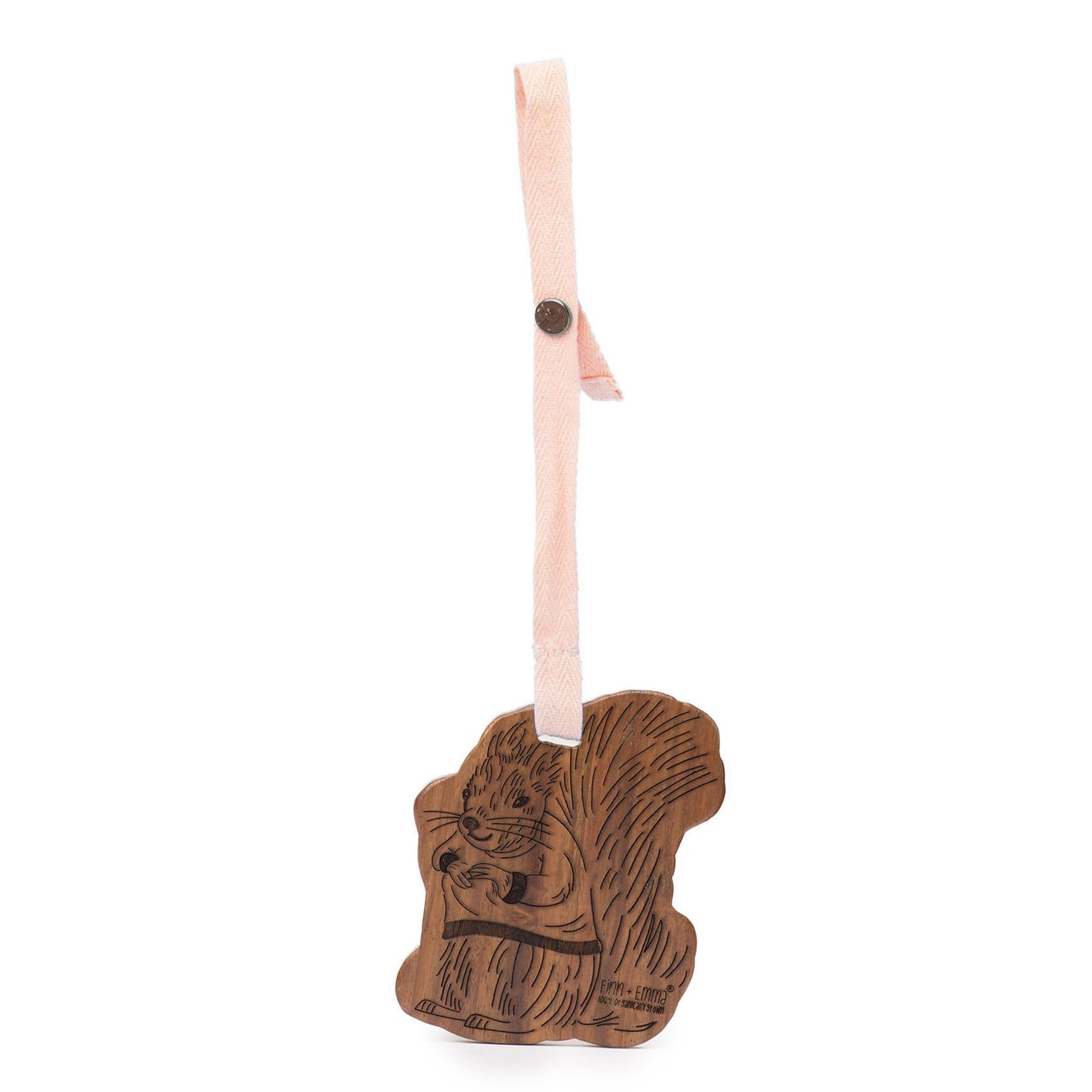 Matilda the Squirrel Wood Stroller Toy