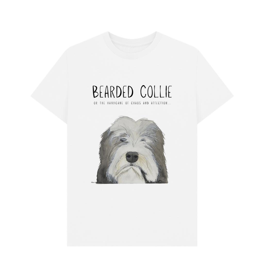 Tame the Fluff—If You Dare: Bearded Collie Men’s Tee