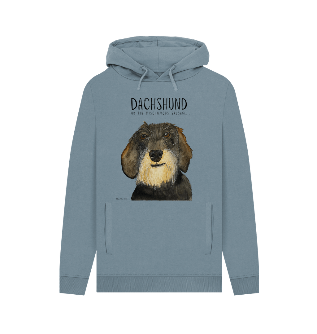 Wire Haired Dachshund Hoodie – Small Legs, Big Attitude!