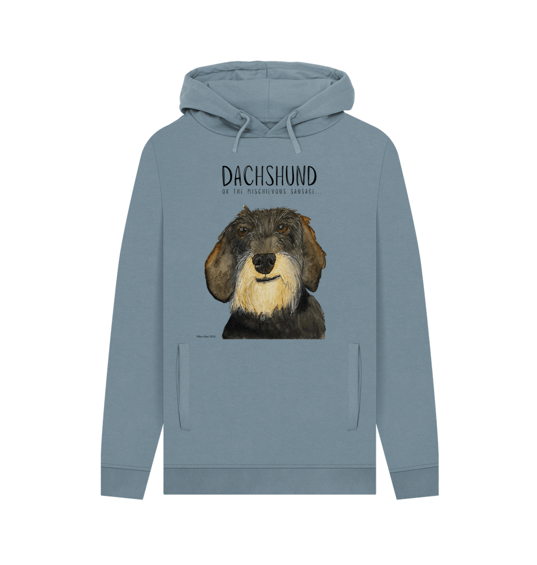 Wire Haired Dachshund Hoodie – Small Legs, Big Attitude!
