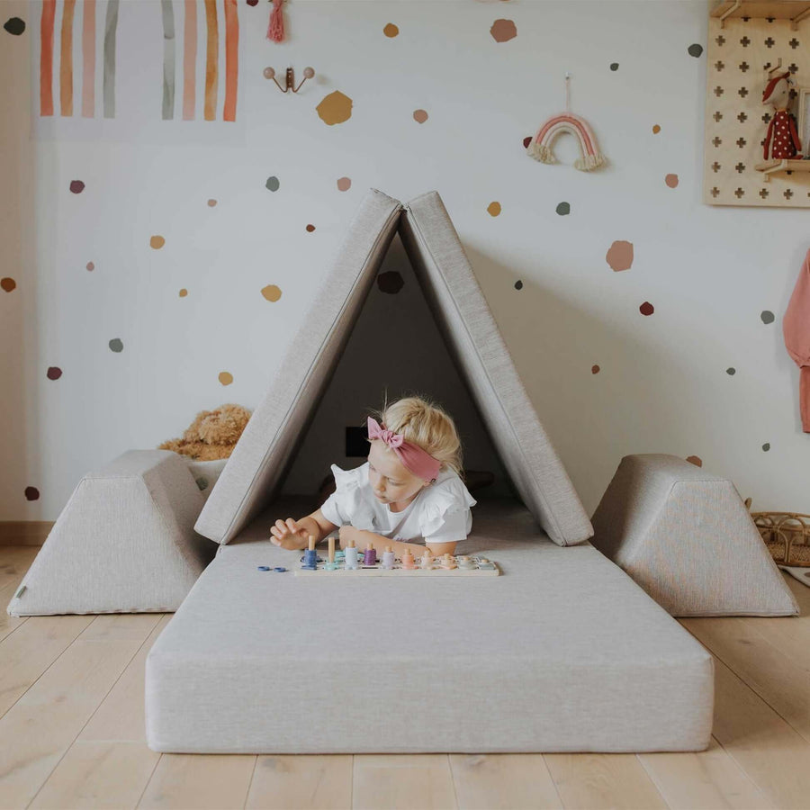 Versatile Montessori Play Sofa for Creative Kids – Safe & Durable by Monboxy at www.brixbailey.com