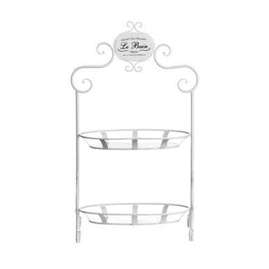 2 Tier Bathroom Stand for Storage and Style