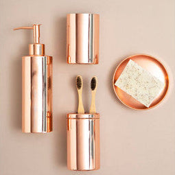 Rose Gold Toothbrush Holder