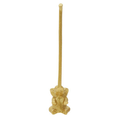 Fauna Gold Finish Elephant Toilet Roll Holder