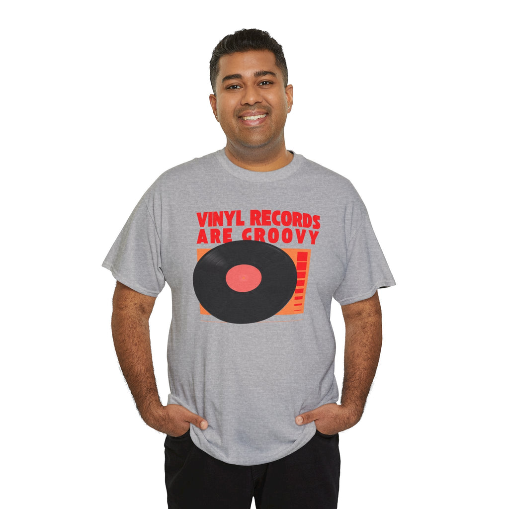 Vinyl Records Are Groovy Bold T-Shirt