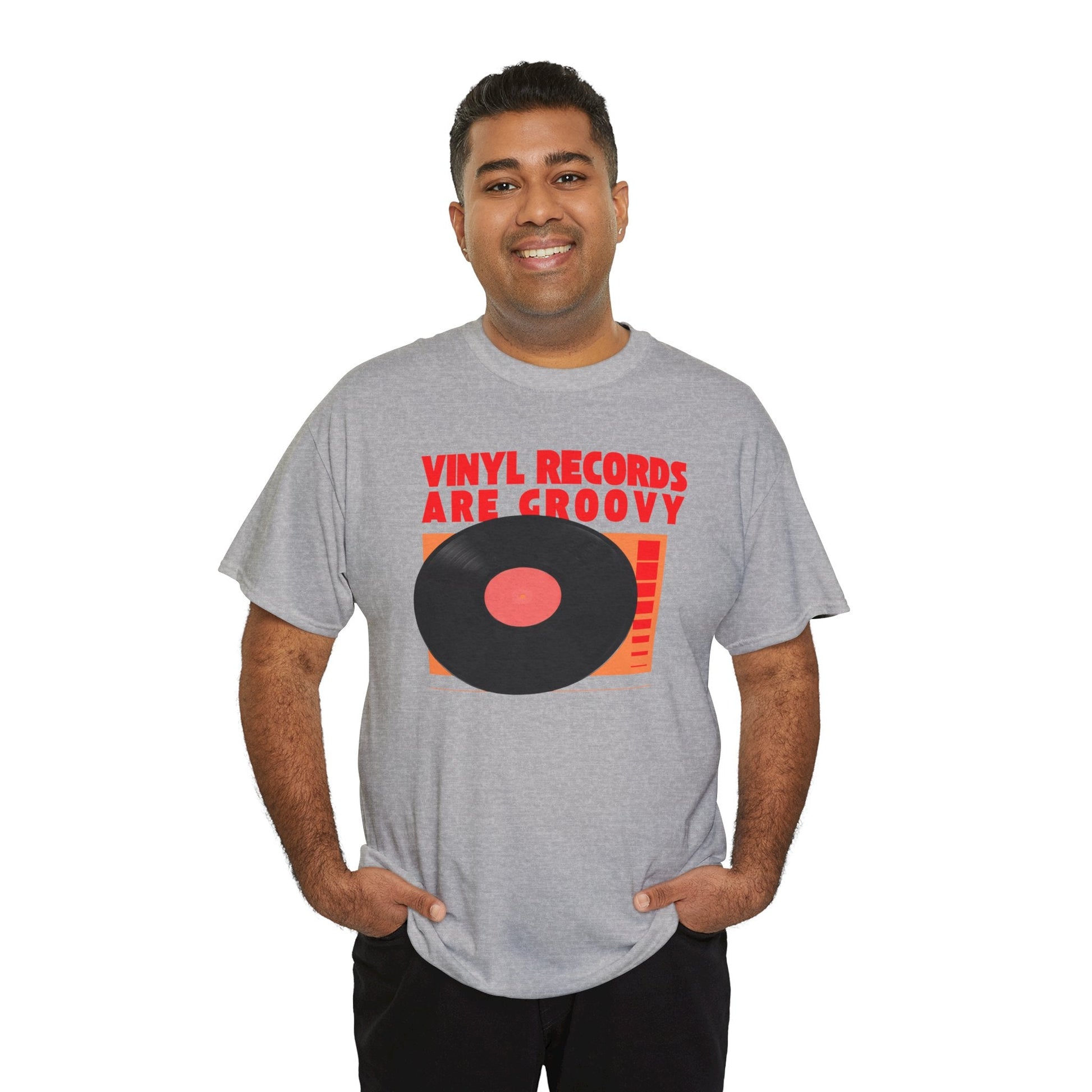 Vinyl Records Are Groovy Bold T-Shirt