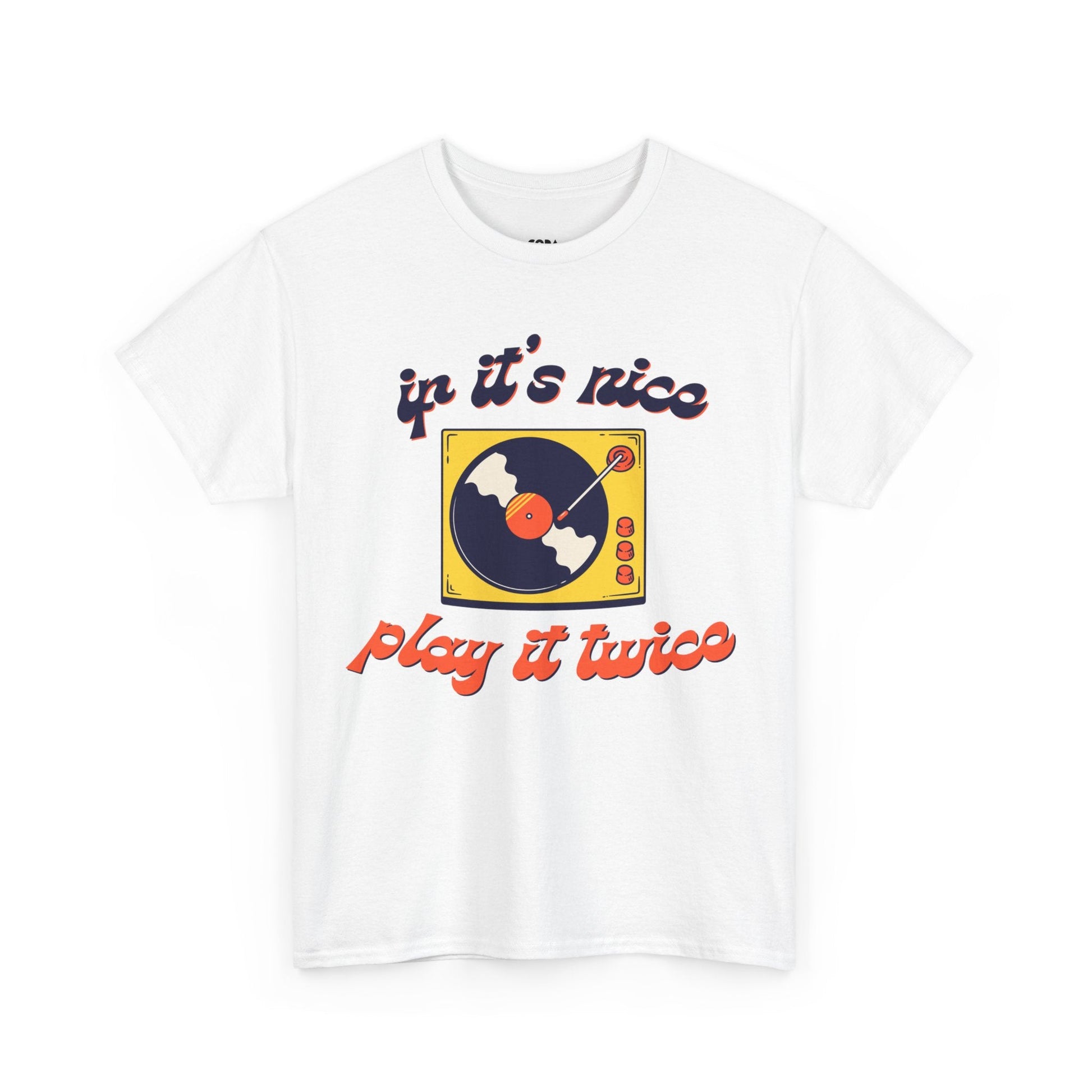 If It's Nice Play It Twice Vinyl T-Shirt