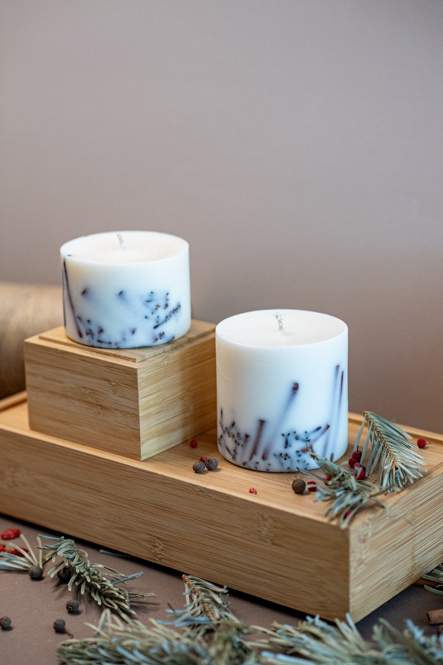 Handmade Cinnamon & Clove Candle - Cozy & Elegant with Natural Soy Wax by TL Candles at www.brixbailey.com