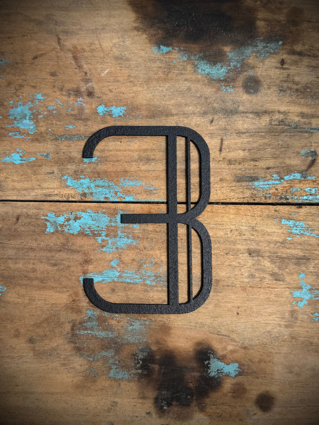 Black 5" or 12" Art Deco Metal Lettering A-Z 0-9