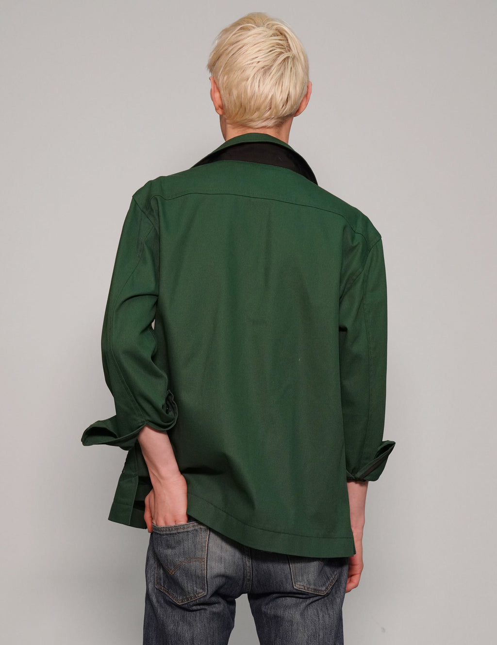 Cotton Workshirt in Khaki