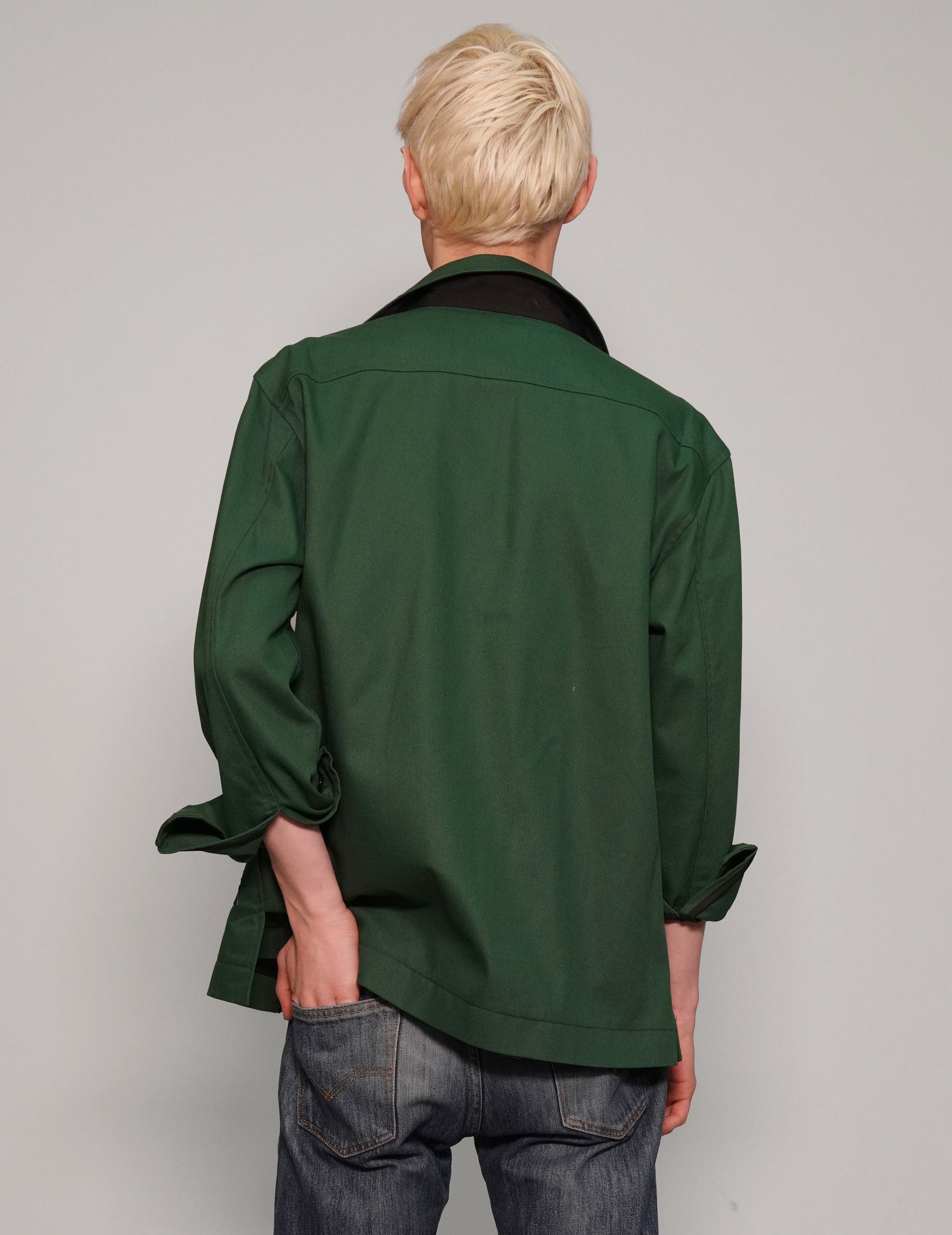 Cotton Workshirt in Khaki