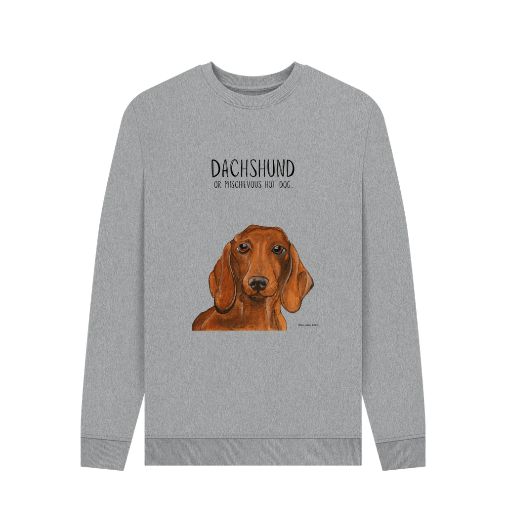 Mischievous Hot Dog Sweatshirt – For the Fearless Doxie Fans!