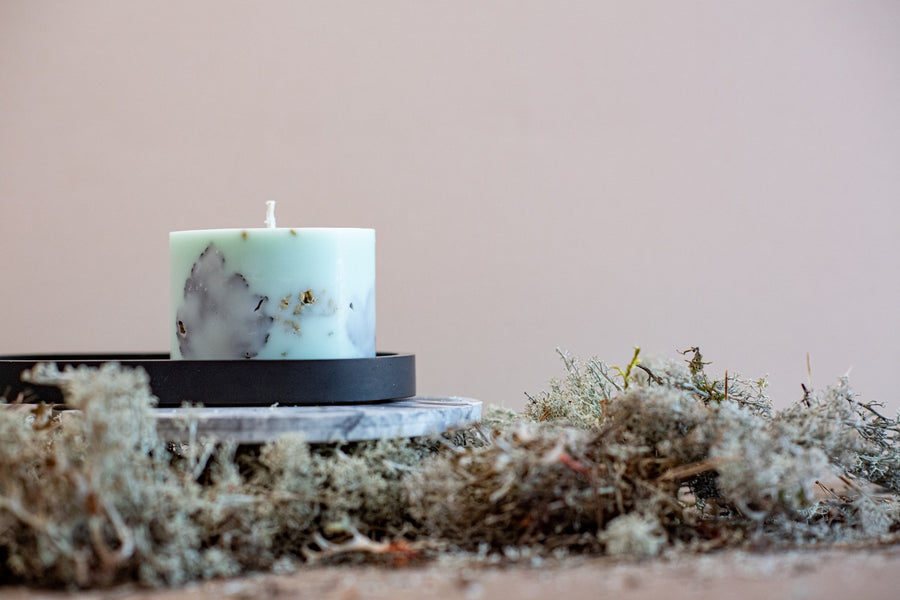 Handmade Latvian Forest Scented Candle - Natural Soy with Essential Oils by TL Candles at www.brixbailey.com