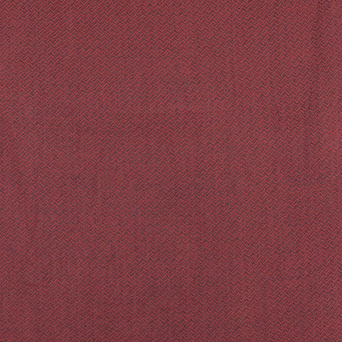 Novelty Chevron Weave Two Tone Merino Wool Scarf - Orange Grey