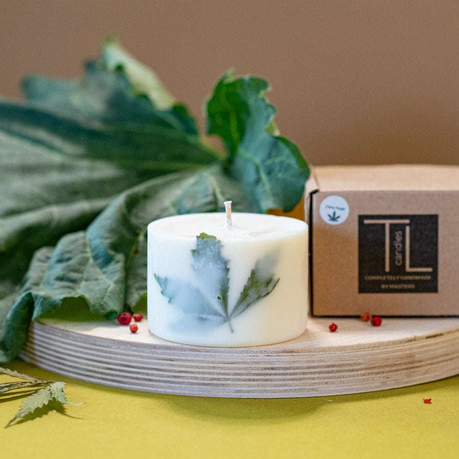 Hand-made Soy Wax Candle with Clary Sage Scent