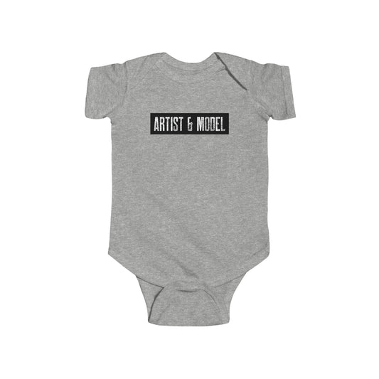 Infant Baby Artist Graphic Jersey Bodysuit Onesie