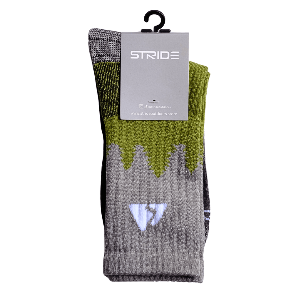 Merino Wool Crew Socks Thermal Hiking Unisex