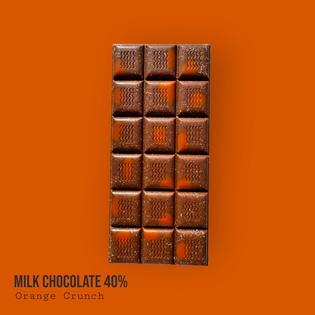 Milk 40% Orange Crunch 110g