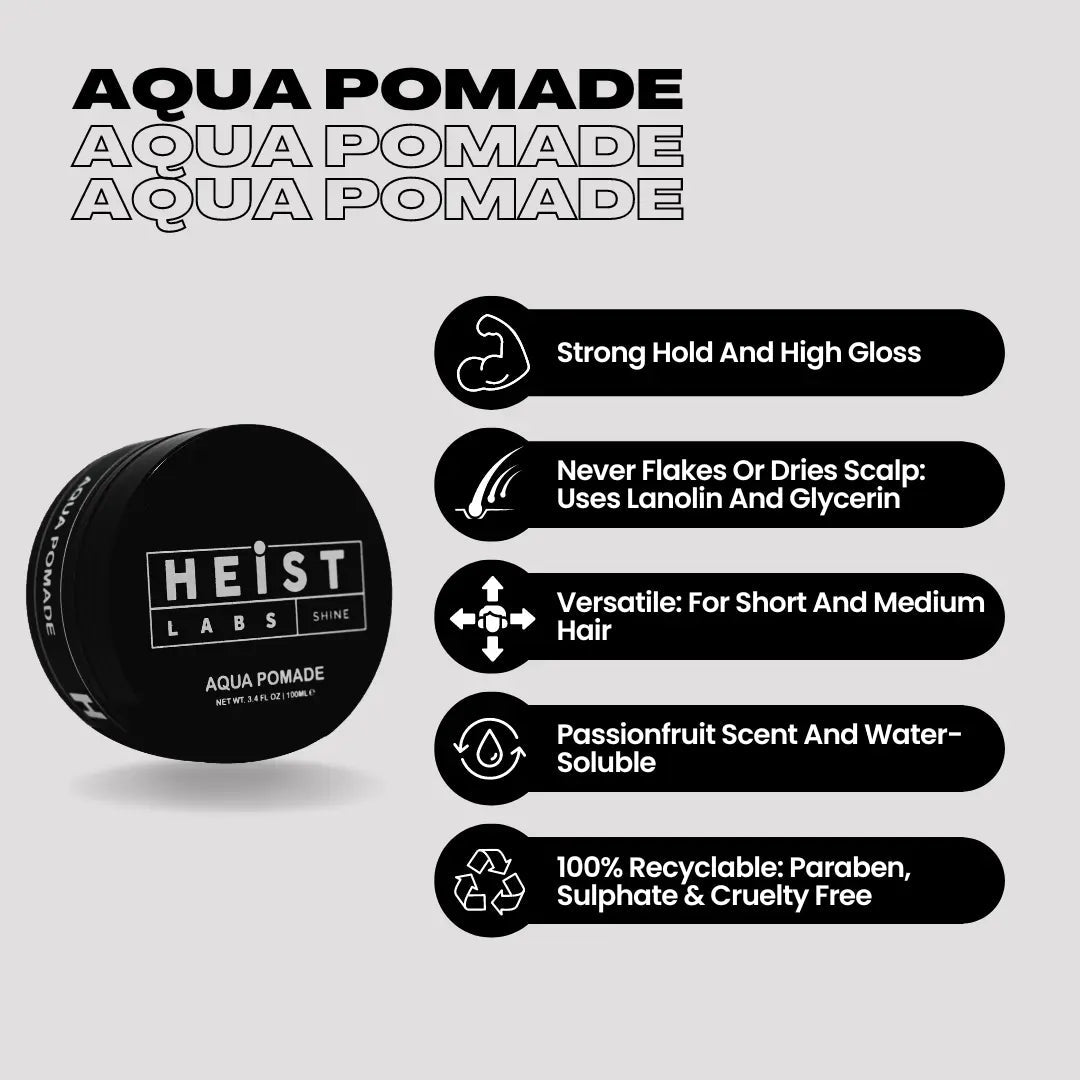 Aqua Pomade Shine and Hold 100ml