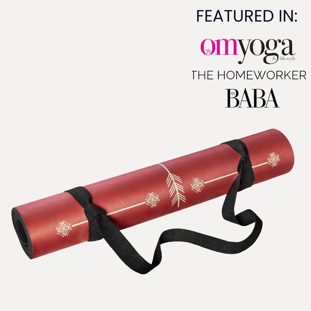 Warrior Red Velvet - Sustainable Yoga Mat