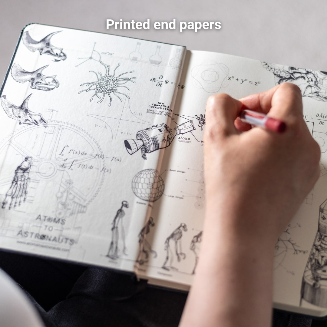 Evolution and Genetics A5 Hardcover Notebook