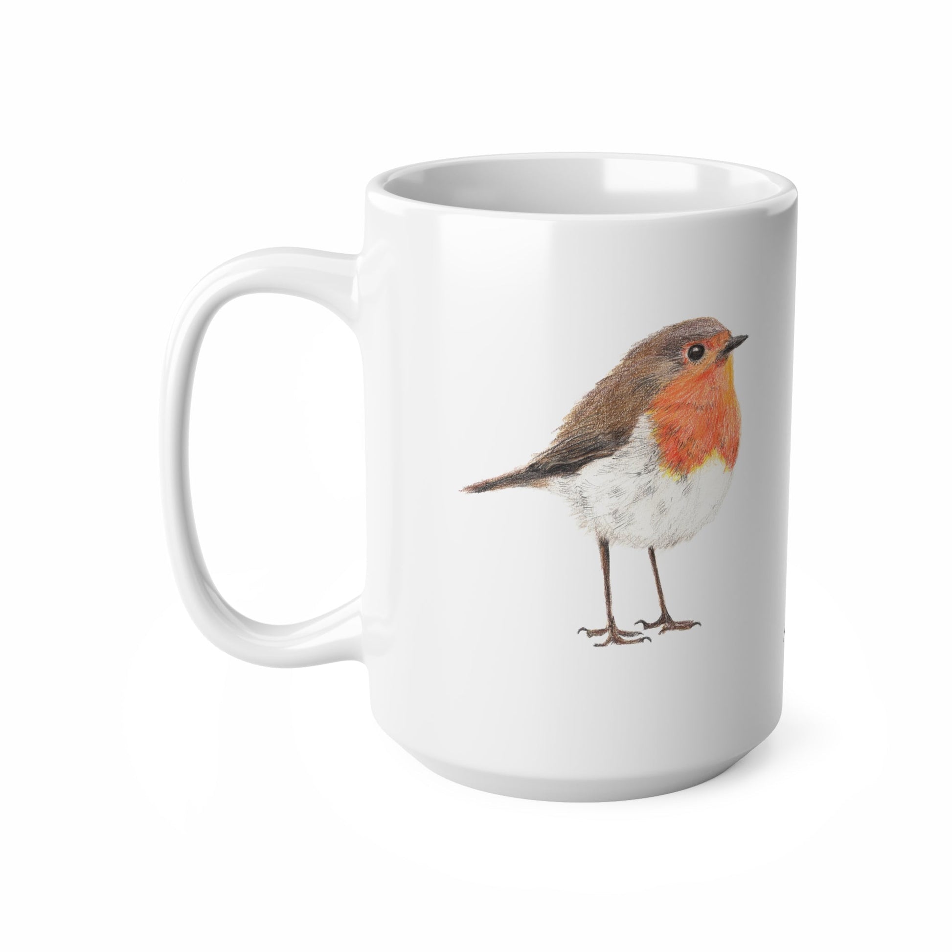 Robin Bird Mug – Ceramic Wildlife Coffee Cup