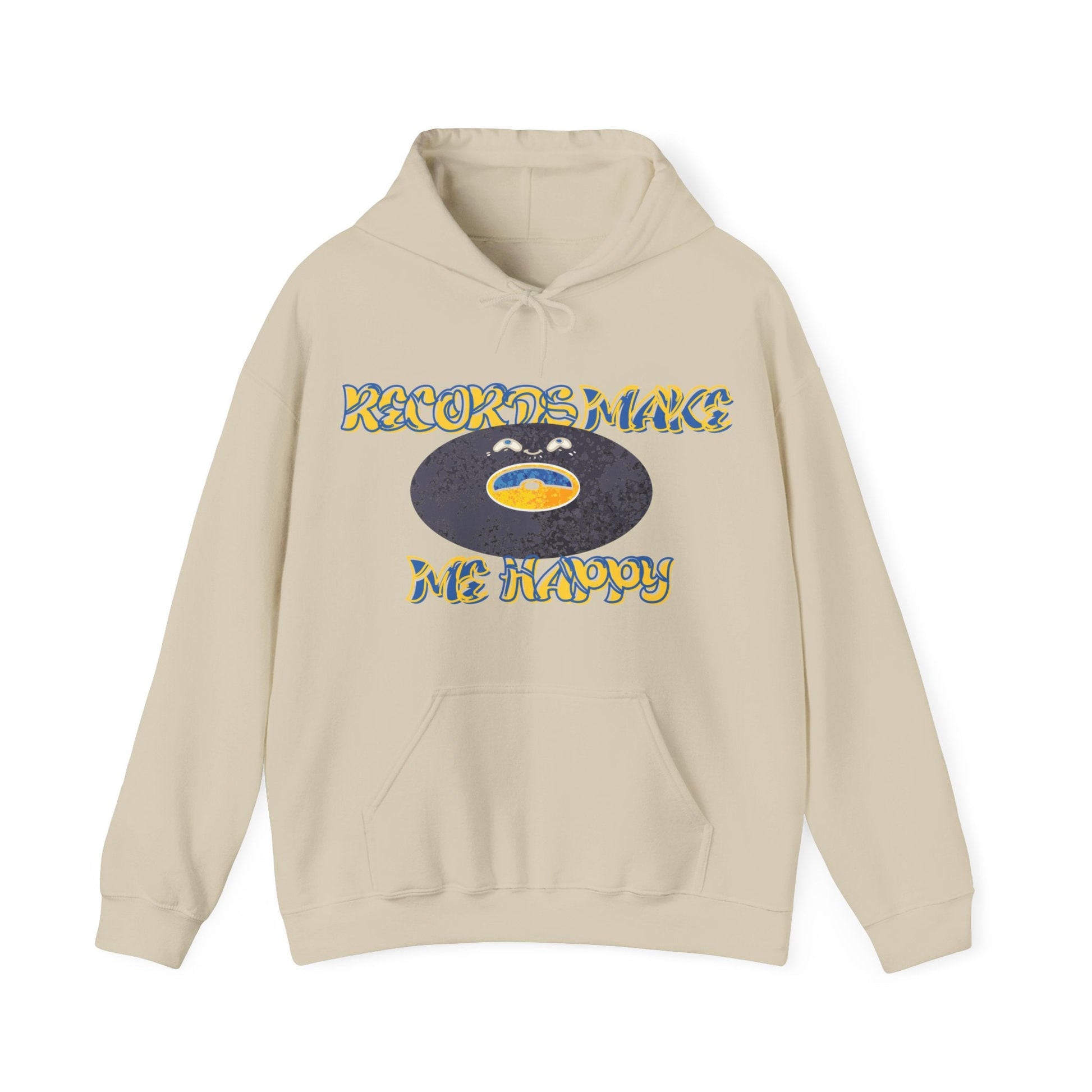 Records Make Me Happy Men's Hoodie