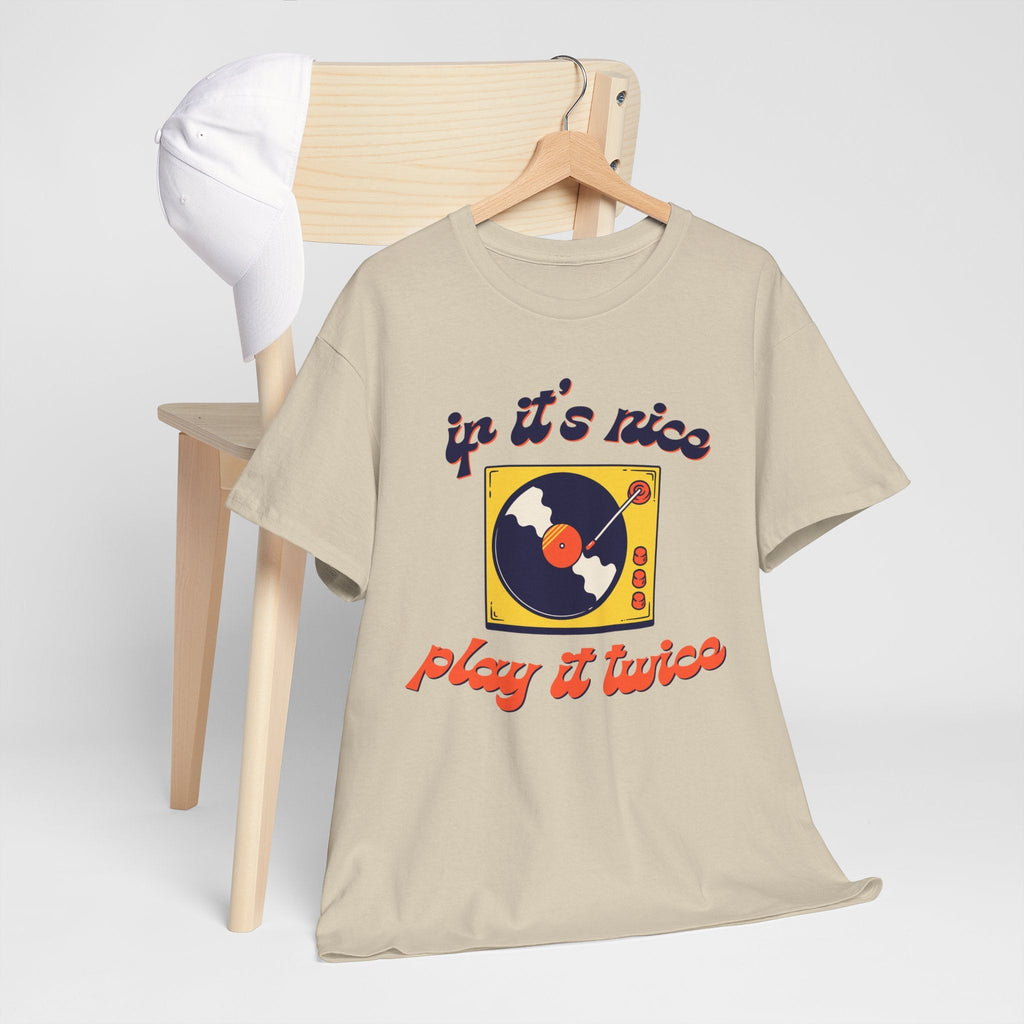 If It's Nice Play It Twice Vinyl T-Shirt