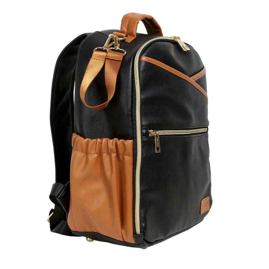 Black Coffee Diaper Bag – Stylish, Eco-Friendly & Versatile by Ally Scandic at www.brixbailey.com