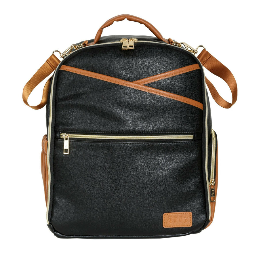 Black Coffee Diaper Bag – Stylish, Eco-Friendly & Functional by Ally Scandic at www.brixbailey.com