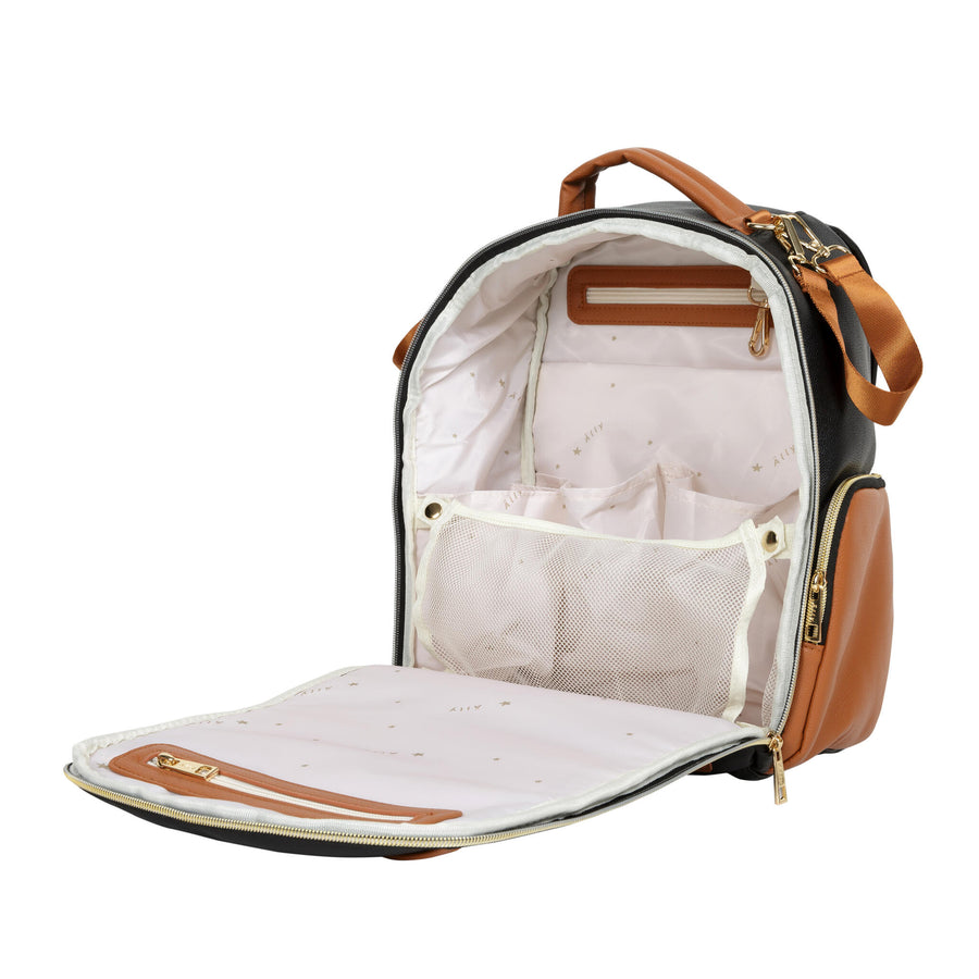 Black Coffee Diaper Bag – Stylish, Eco-Friendly & Feature-Rich by Ally Scandic at www.brixbailey.com