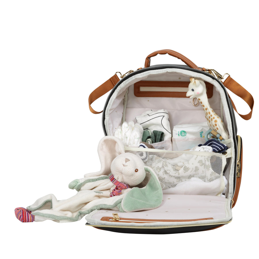 Black Coffee Diaper Bag – Stylish, Eco-Friendly, & Versatile by Ally Scandic at www.brixbailey.com