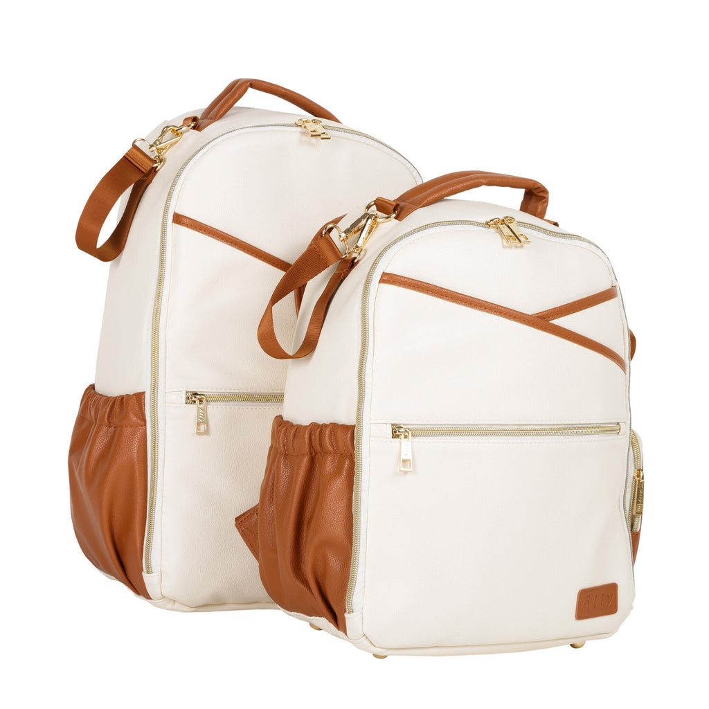 Stylish Cappuccino Diaper Bag – Lightweight & Versatile by Ally Scandic at www.brixbailey.com